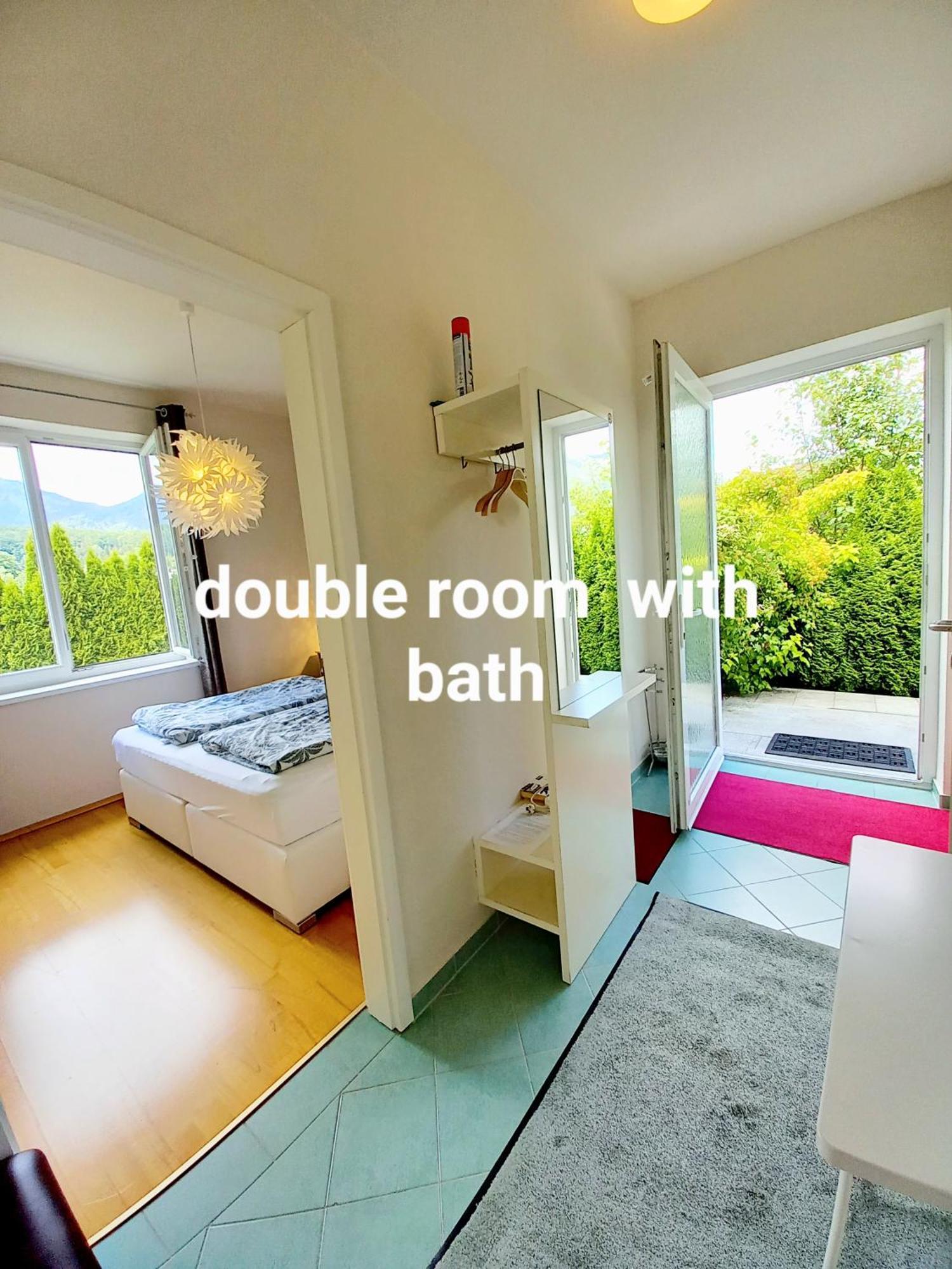 Flores, Ferienhaus Oder Doppelzimmer, Im Gruenen, 5 Gehminuten Ins Zentrum, Parkplatz, Zero Emissions Bad Ischl Ngoại thất bức ảnh